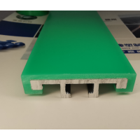 [Longya] To figure custom CNC or injection molding HDPE plastic guide rail wear-resistant bar